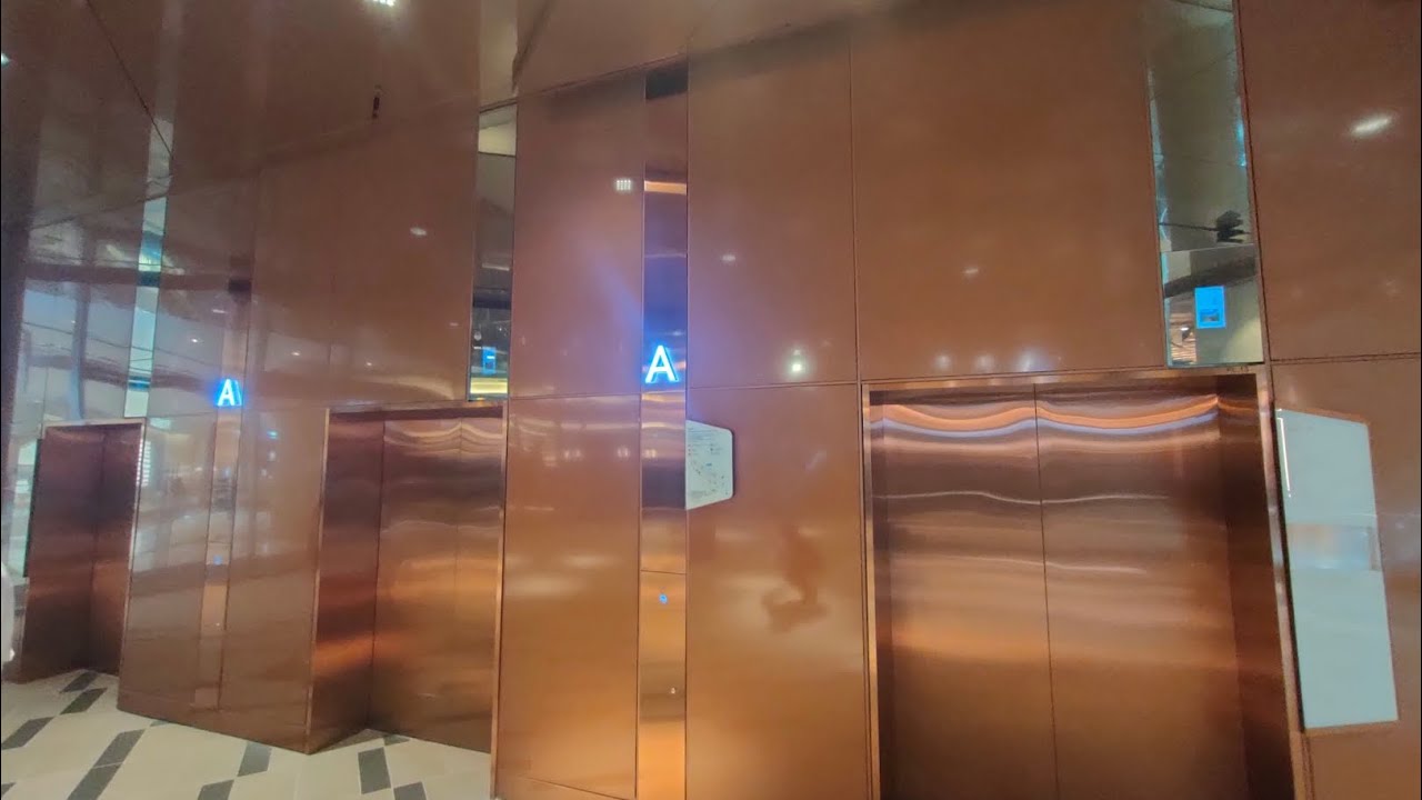 Schindler 5500 Elevators at The Exchange TRX, Imbi, Kuala Lumpur (Lobby A)