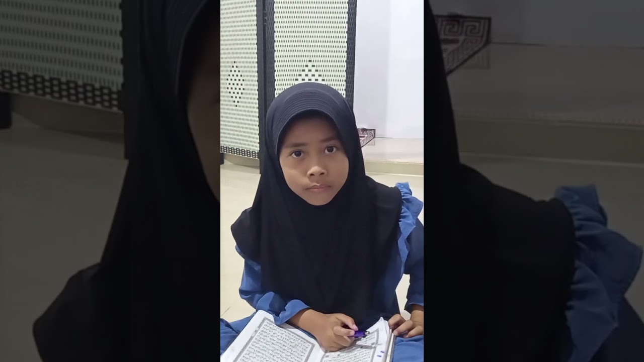 Anak belajar baca Al Qur'an. #ngajitajwid #belajarngajianakanak #ngajifromhome