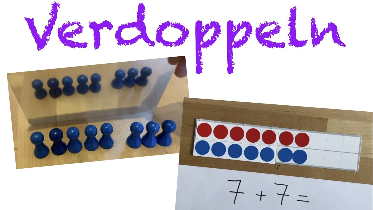 Verdoppeln Klasse 1 || Mathe Addition || Erklärfilm