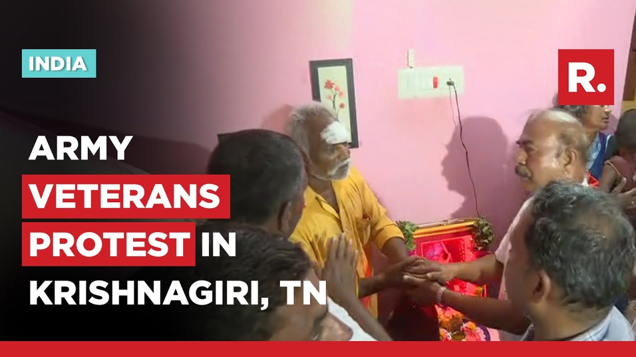 Army Veterans Pay Homage To The Deceased Soldier Prabhakaran