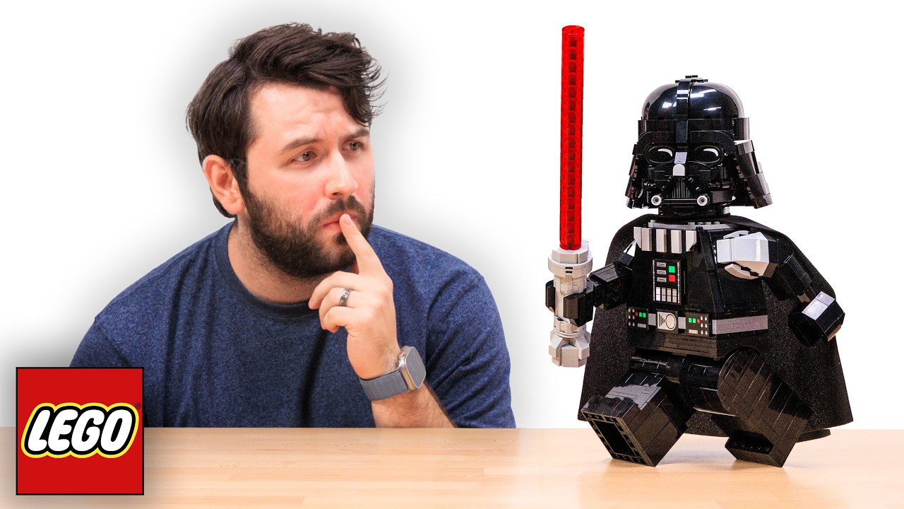 ОБЗОР увеличенной минифигурки LEGO Star Wars Дарт Вейдер | Набор 75461