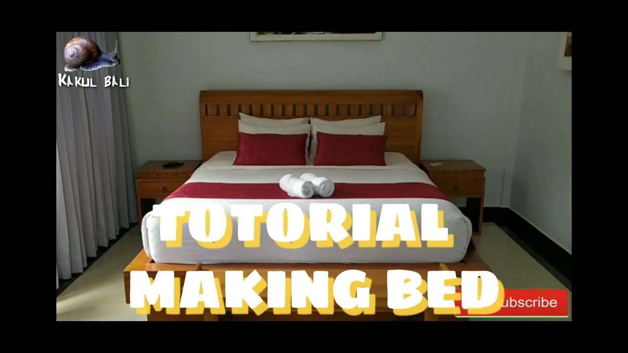 Cara Making Bed Duve Dengan Baik Dan Benar ( How To Making Bed Duve)