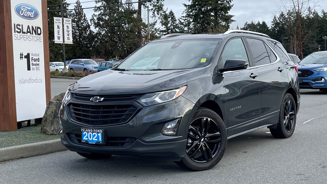 2021 Chevrolet Equinox LT + Nav, Moonroof, AWD Review | Island Ford
