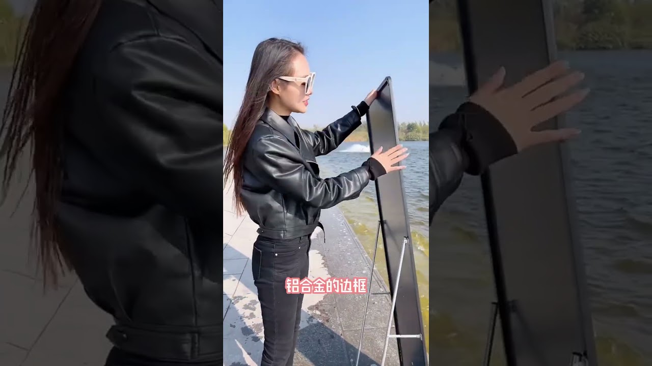 New style glass full-length mirror, thickened mirror, high-definition and explosion-proof. part 376