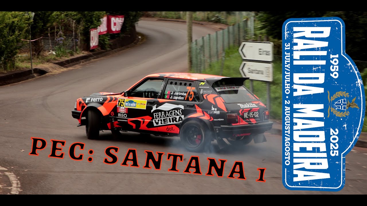 Rali da Madeira 2025 - Prova Especial de Santana 1 | 4K