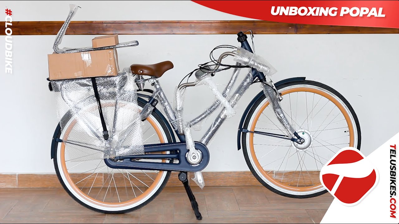 TELUSBIKES | UNBOXING E-BIKE POPAL PRESTIGE 4K