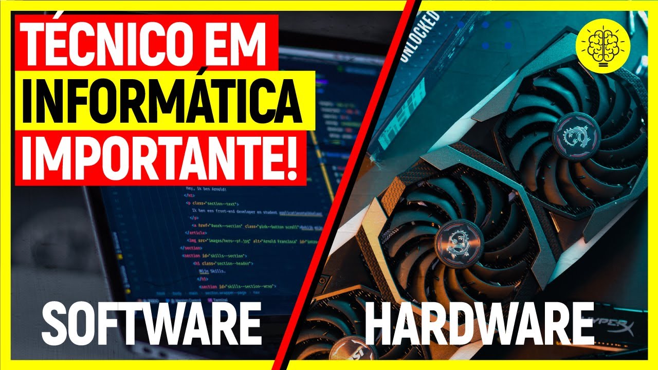 T&Eacute;CNICO EM INFORM&Aacute;TICA: SOFTWARE ou HARDWARE? ENTENDA