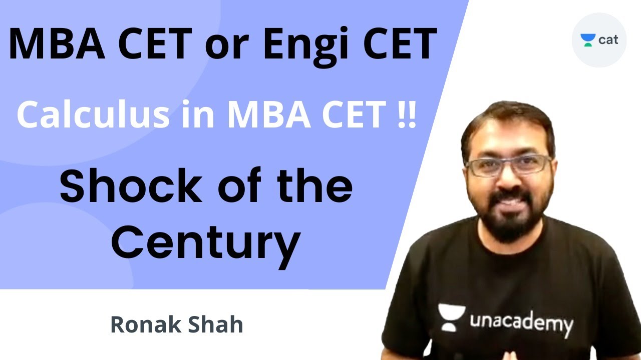 MAH CET 2021 for MBA | Surprising Questions | Completely Unexpected | Unacademy CAT | Ronak Shah