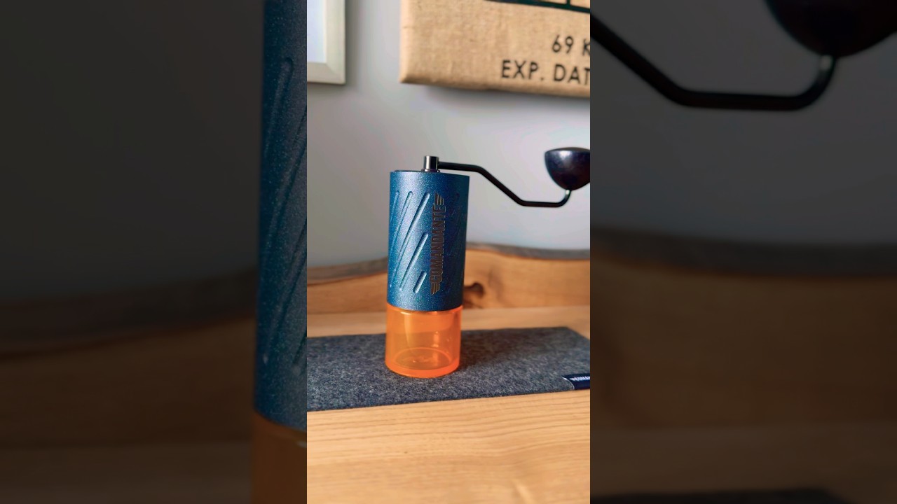 Comandante C60 Baracuda Nautilus Blue Unboxing #comandante #c60 #grinder #coffee #handgrinder