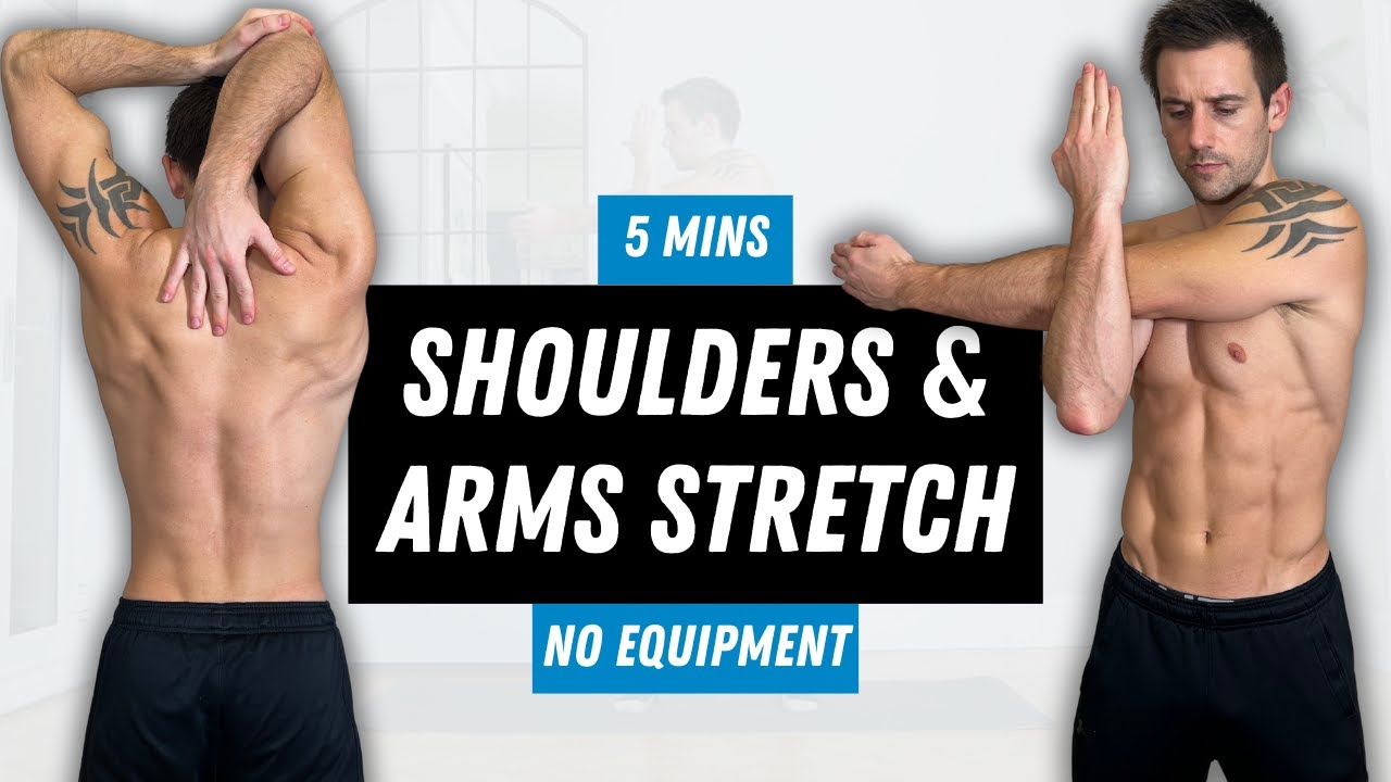 5 Min STRETCH For SHOULDERS & ARMS