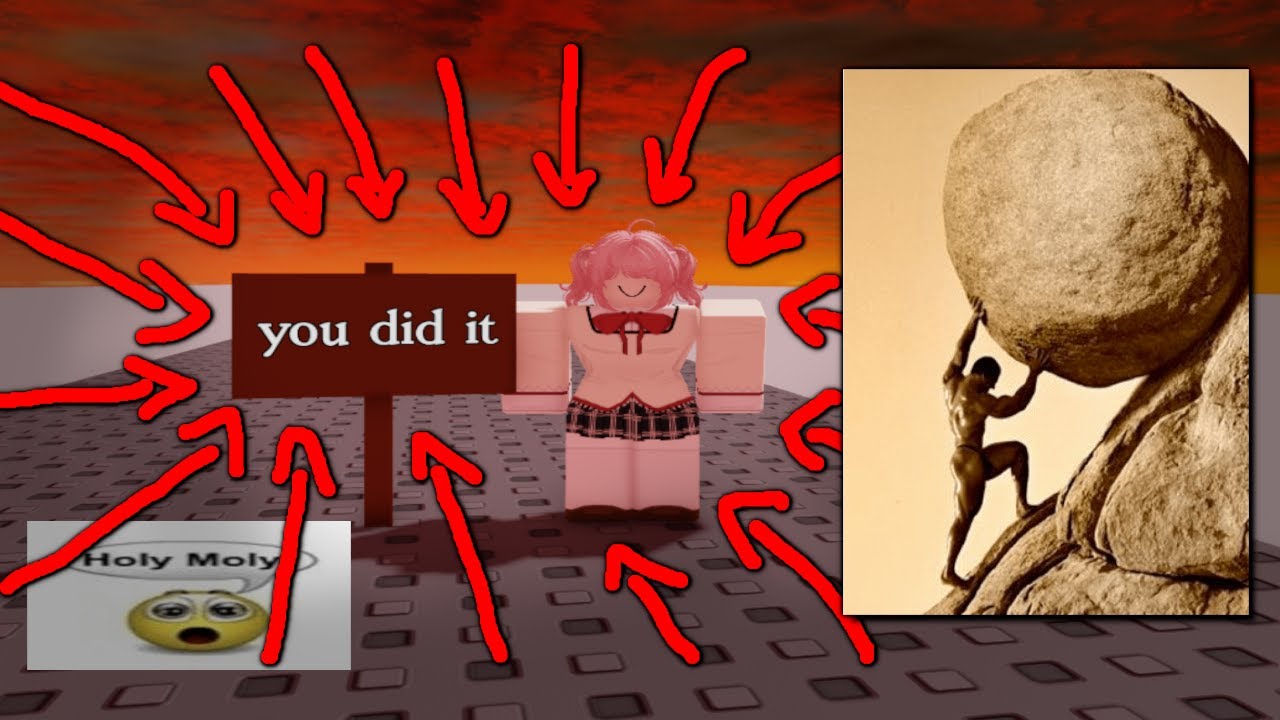 so... i push a boulder to the top in roblox, and here is proof 🗿 (#8)