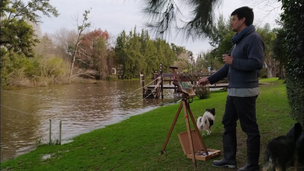 Nuevas Acuarelas: Un día de pintura en el Delta