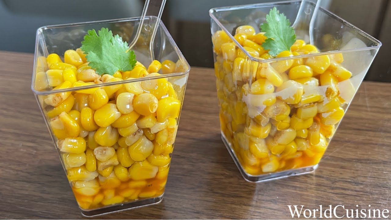 Masala Corn | Spicy Sweetcorn by WorldCuisine