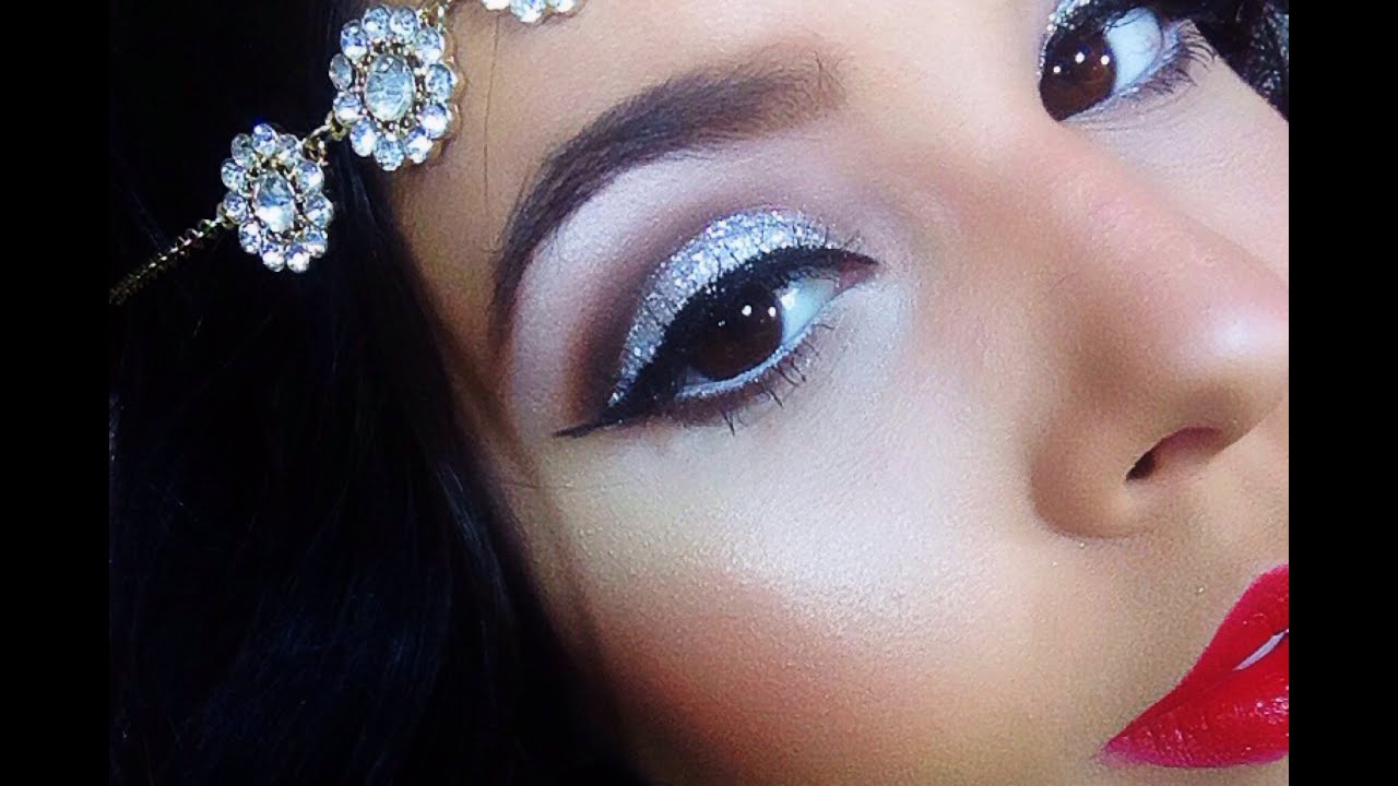 Halloween Look: Great Gatsby / Flapper hair & makeup tutorial! | NellysLookBook