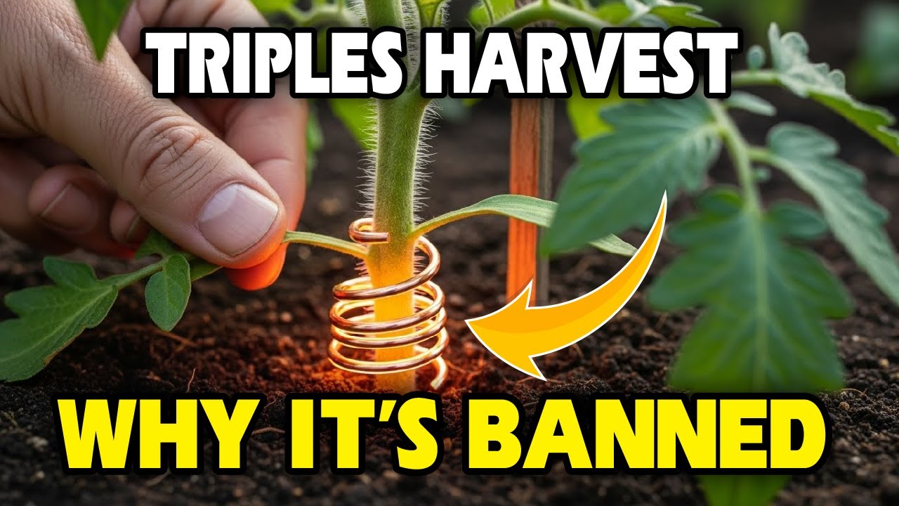 One Copper Wire Triples Your Harvest &mdash; Why Is This Science Forbidden?
