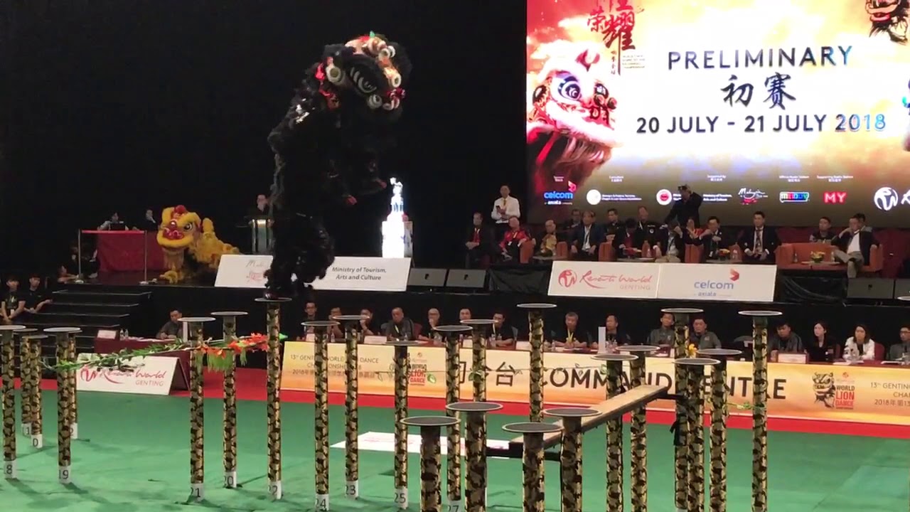 2018 Genting World Lion Dance Championship: Wushu Dragon & Lion Dance Thailand Team A