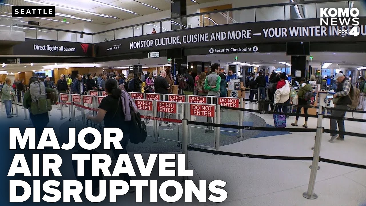 FAA reduces flights at SeaTac and other busy airports over air traffic staffing shortage