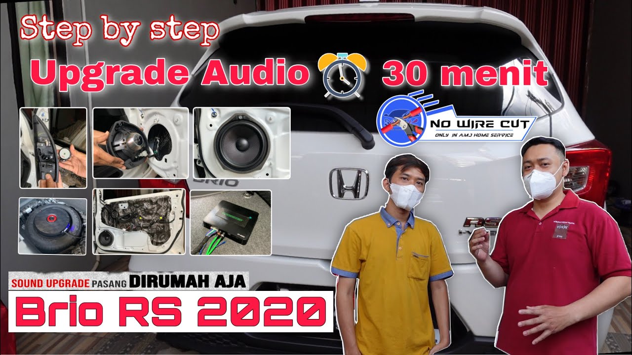 Proses Upgrade audio Brio RS gak sampe 1 jam kelar