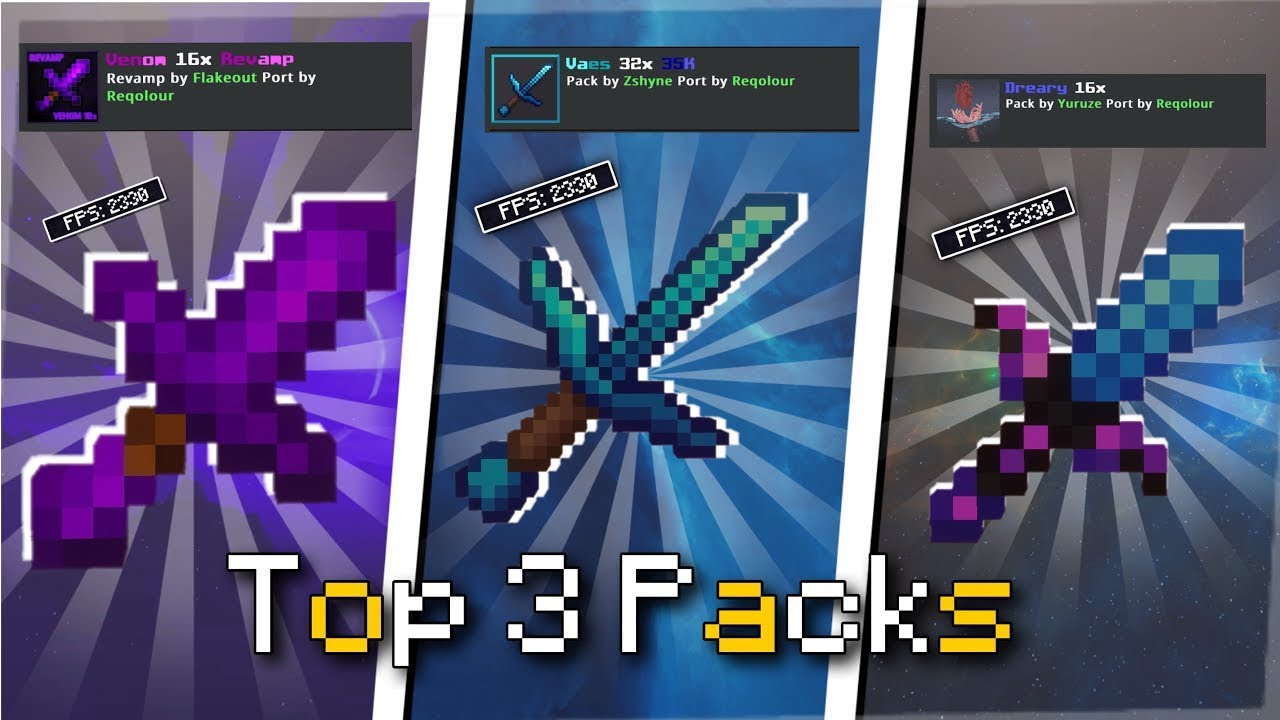 َحميل📥 أفضل 3 ريسورس باك يخففون اللاج ويرفعون الFPS مخصصين للأجهزة الضَعيفة✨.
