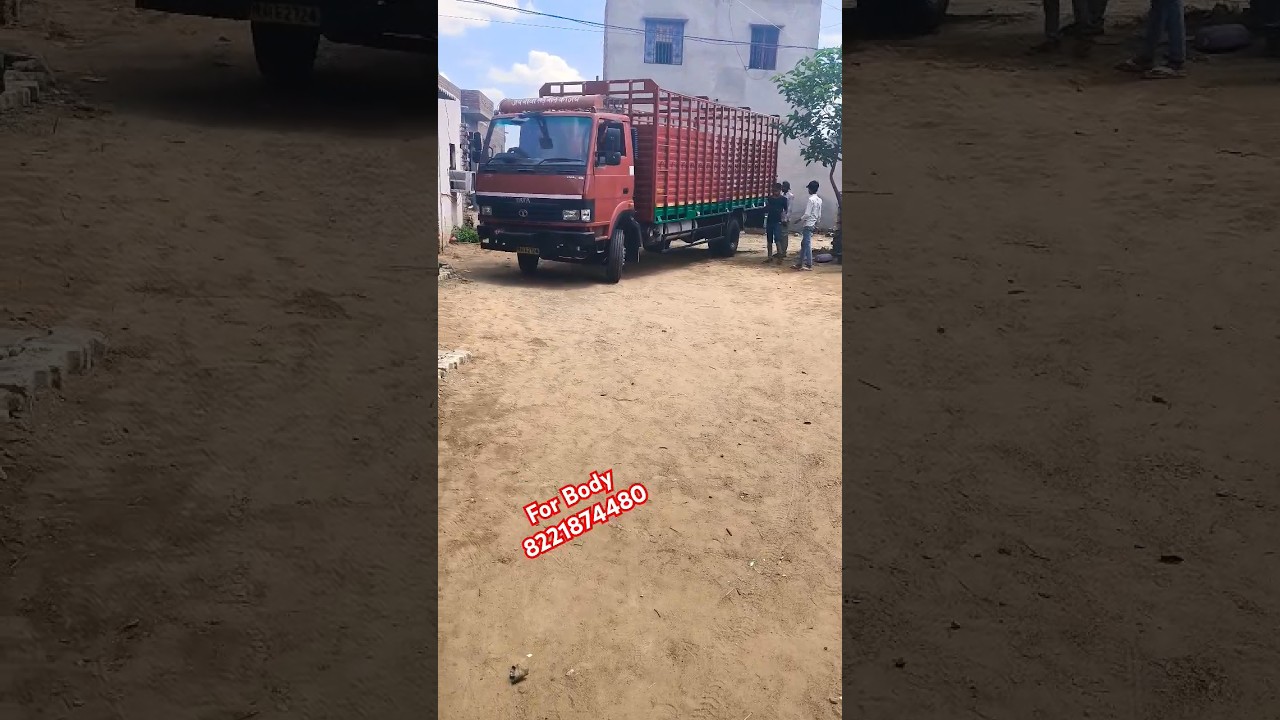 tata truck open body | tata 6 Wheeler tata 916 body | pickup body maker bhiwani#shorts #viral #tata