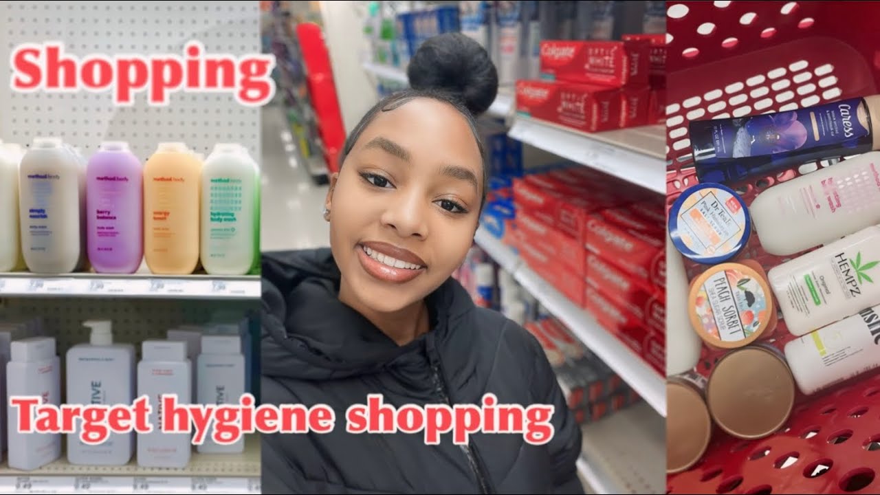 COME SELF CARE + HYGIENE SHOPPING WITH ME AT TARGET!