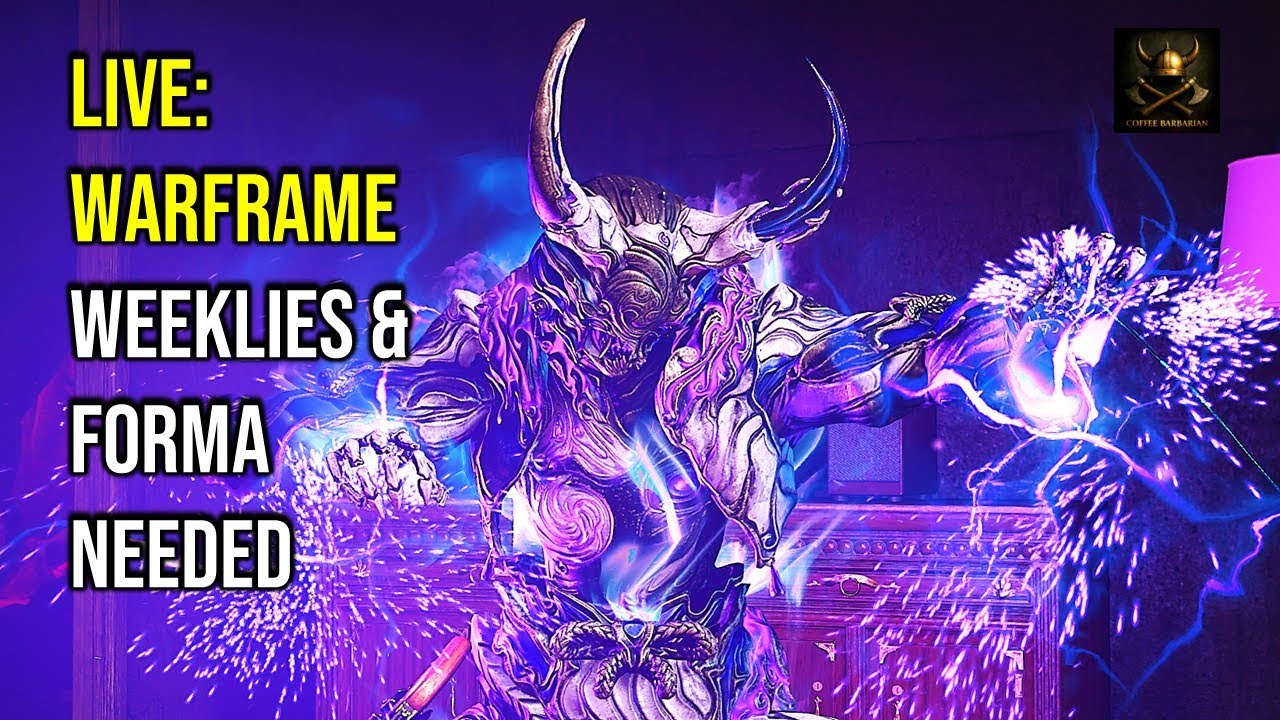 LIVE Warframe Weekly, FORMA & Prepping for CODA BUBONICO
