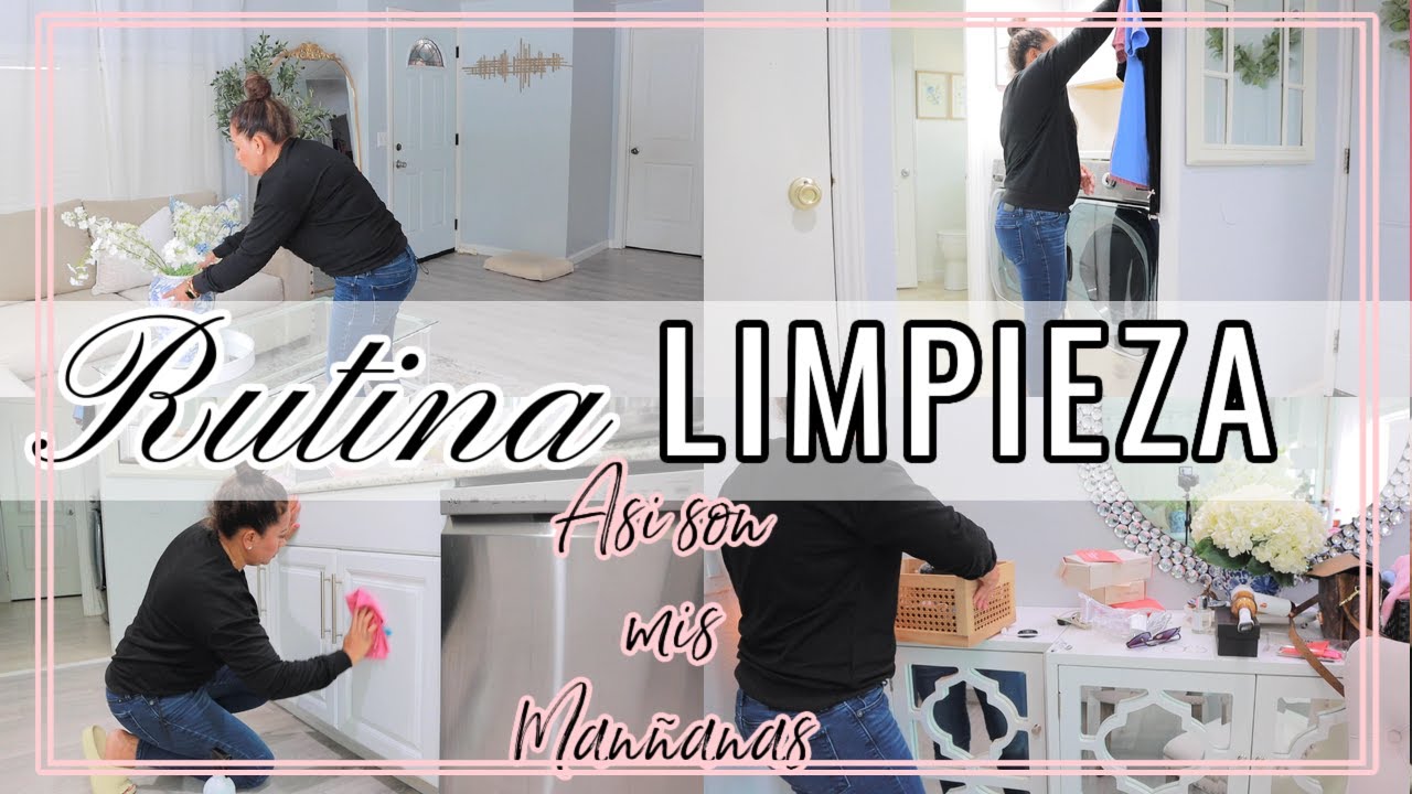 RUTINA DE LIMPIEZA DE VERANO  | LIMPIEZA DE MAÑANA