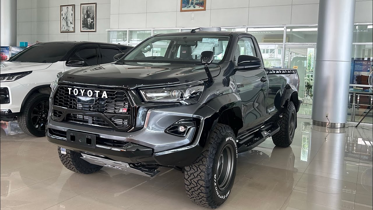 รีโวตอนเดียว 4x4 ￼ชุดแต่ง GRS มีรถพร้อมส่งมอบค่ะ #กระบะแต่งซิ่ง #revo #กระบะตอนเดียว ￼