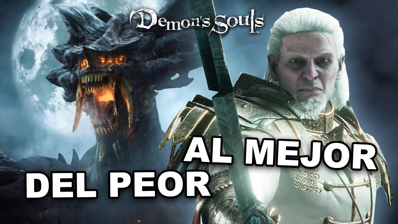 Del PEOR al MEJOR Jefe de DEMON'S SOULS | TIER LIST