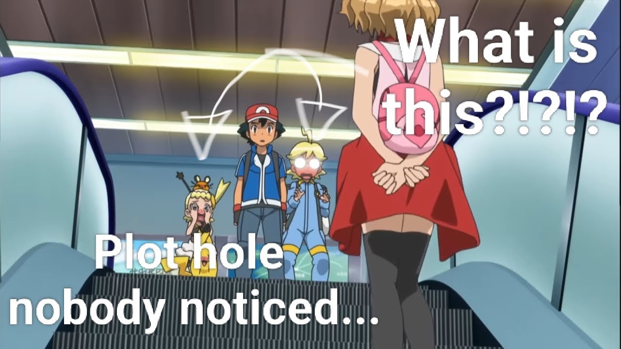This Pokémon scene makes NO SENSE!! Serena and Ash kiss!?!