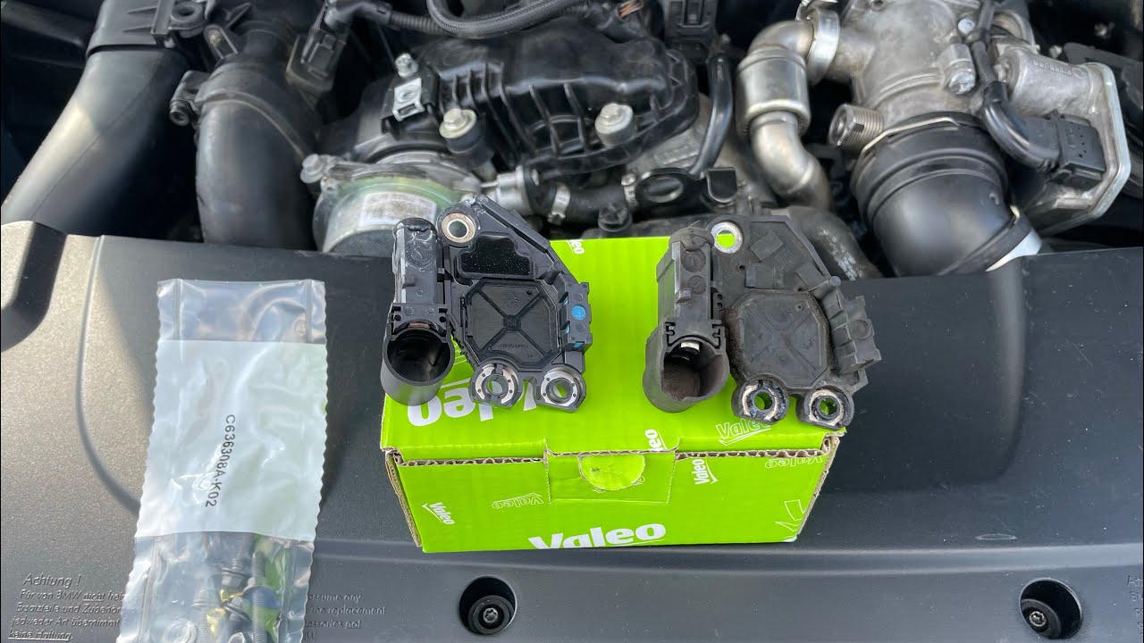 BMW Regulator Napięcia - Regulator Alternatora Jak Wymienić M57n M57n2 3.0d