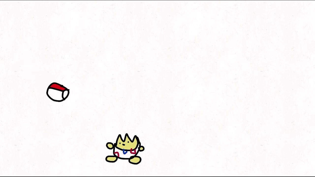Catching a togepi!