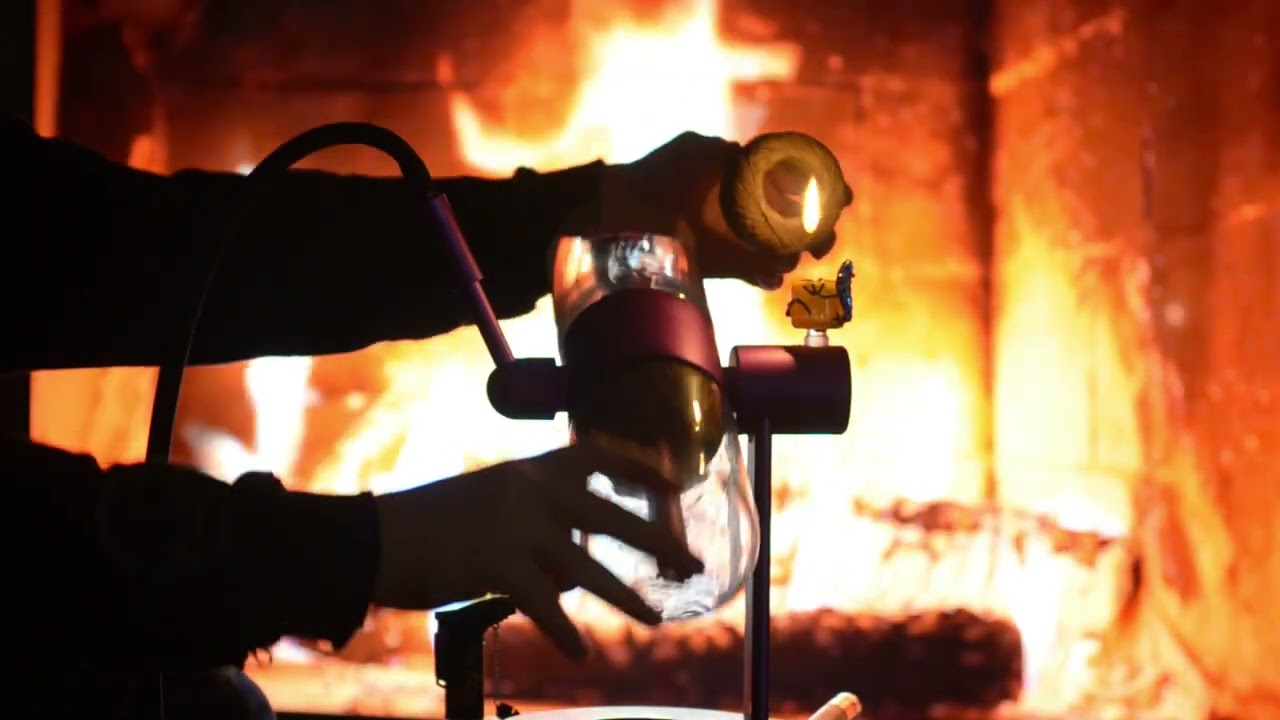 360&deg; Gravity Bong Experience: Beside the Blaze