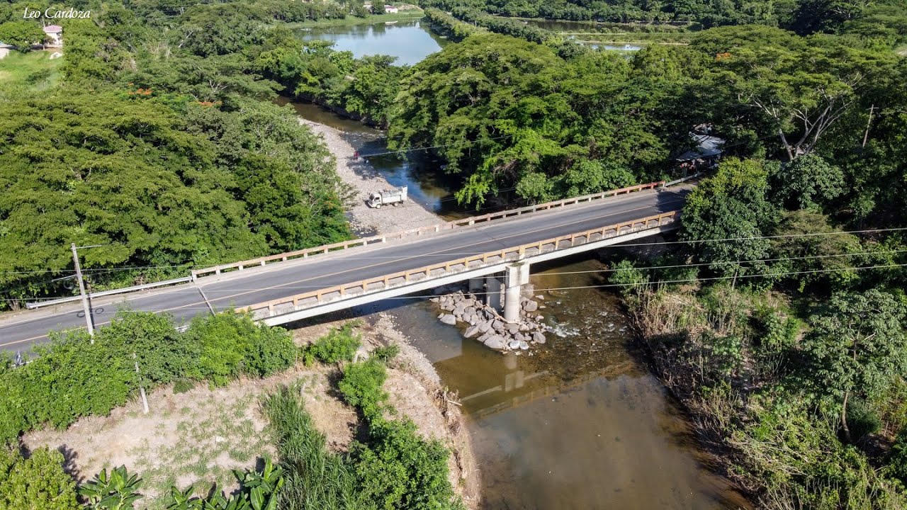 El Río Metayate, Carretera a Nueva Concepción, Chalatenango