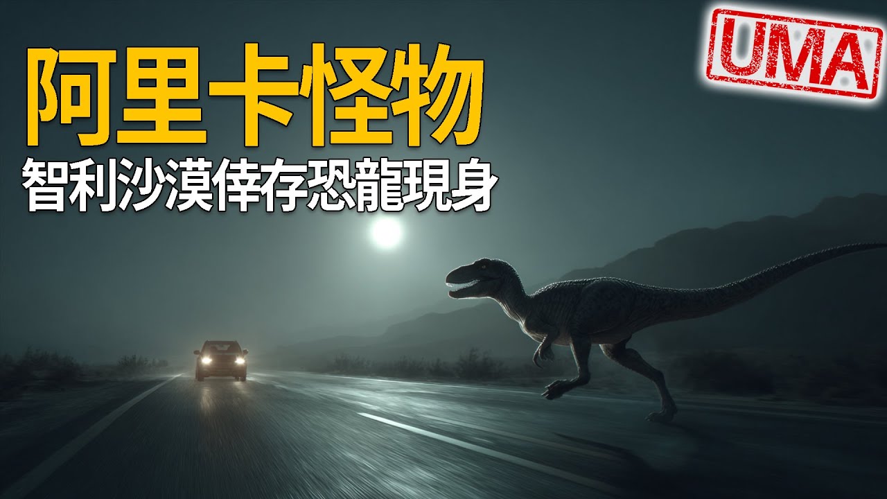 「阿里卡怪物」- 智利沙漠中發現快速奔跑的雙足生物，迅猛龍再度現身!