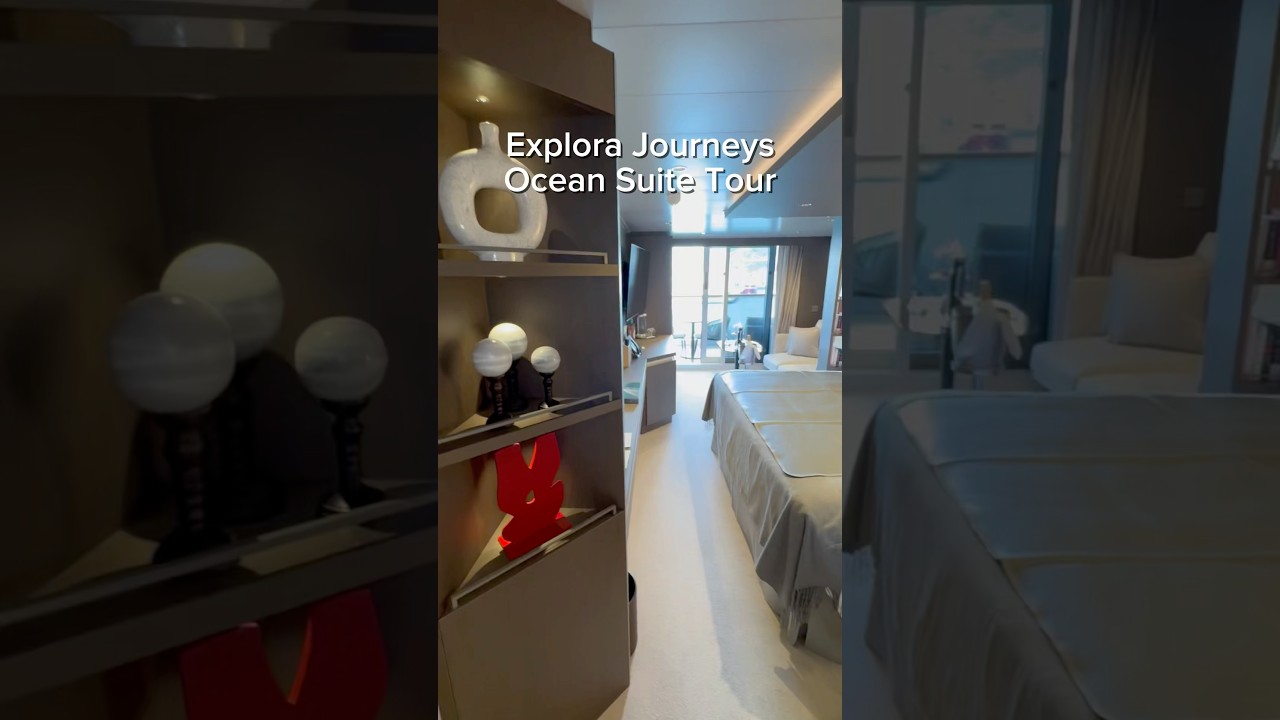 EXPLORA Journeys Ocean Suite Tour- LUXURY CRUISE