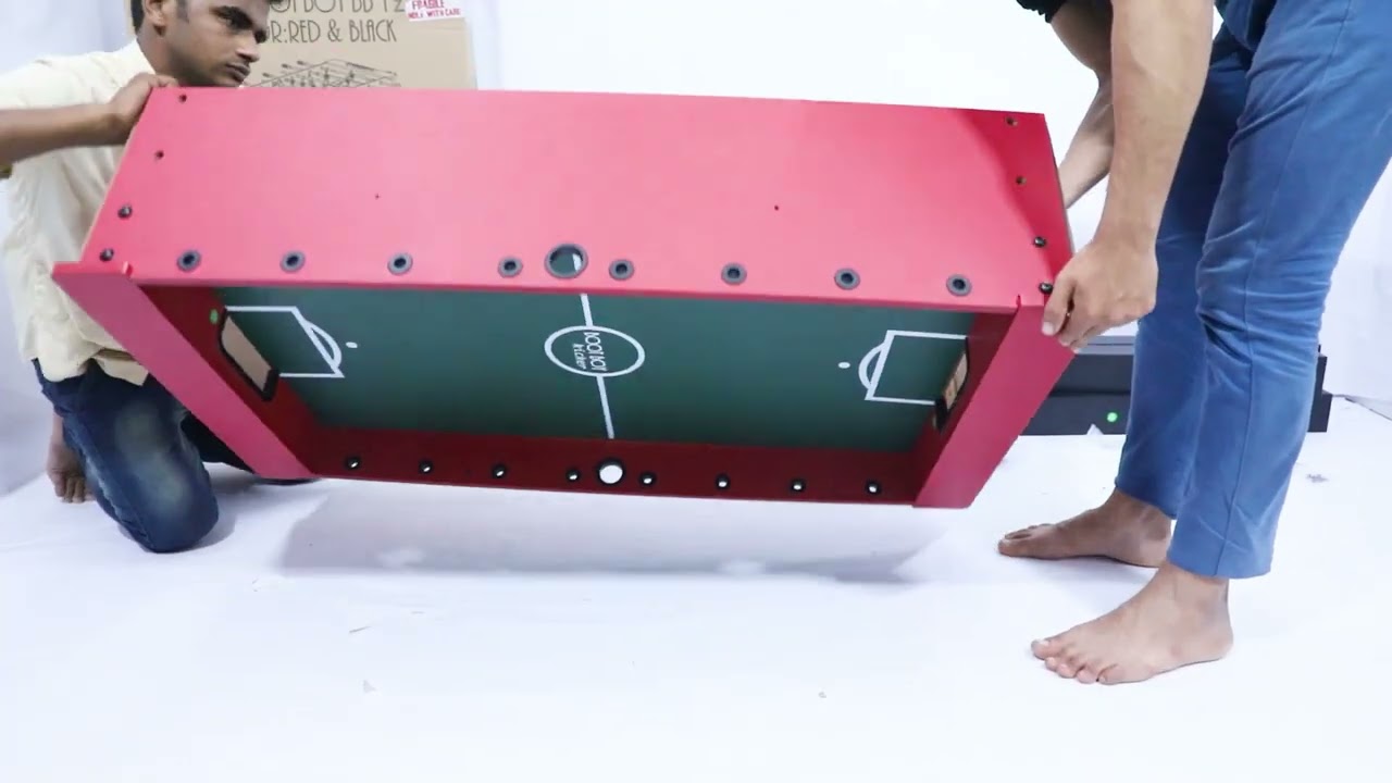 BOOT BOY Foosball Table BB 123 IN Installation Help Video