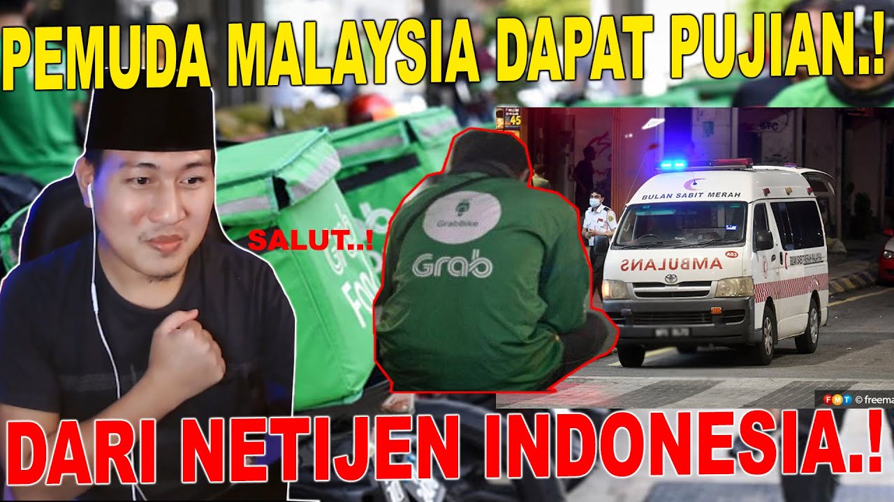 💥WOW..❗❗ KELAKUAN PEMUDA MALAYSIA INI PATUT DI CONTOH..❗⁉️ DRIVER GRABFOOD MALAYSIA VIRAL