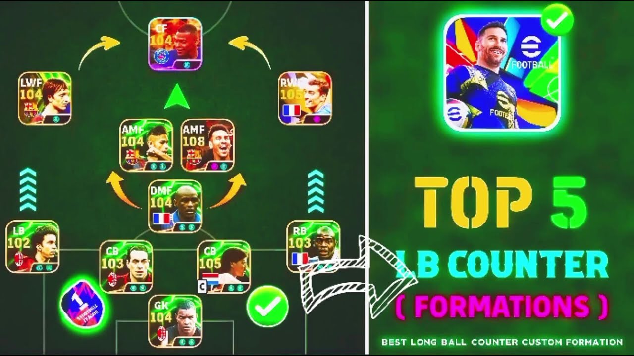 This LBC Formation is UNSTOPPABLE ⚡ Top 5 Meta Builds | eFootball