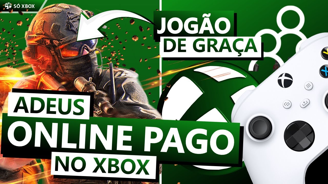 FINALMENTE! ONLINE GR&Aacute;TIS no XBOX e GRANDE JOGO DE GRA&Ccedil;A pra TODOS!