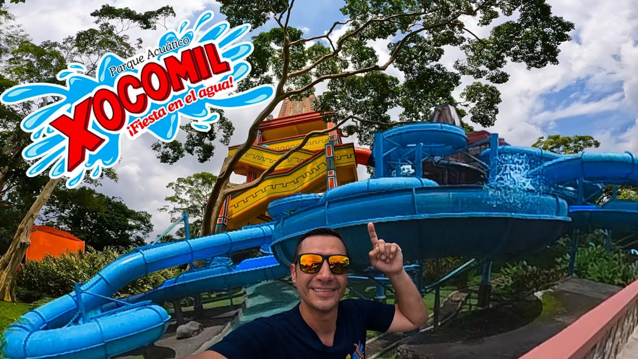 El SECRETO OCULTO de XOCOMIL | EL PARQUE ACUATÍCO más Grande de CENTRO AMÉRICA |  GUATEMALA 🛝💦