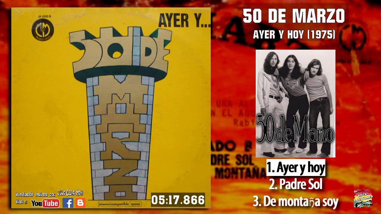 50 DE MARZO. Ayer y Hoy (1975) Disco Completo