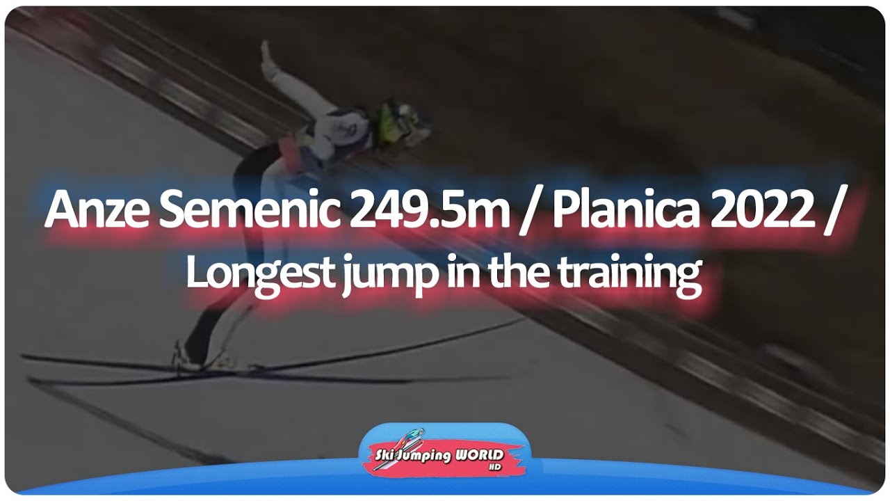 Anze Semenic 249.5m / Planica 2022 / Training / Longest Jump