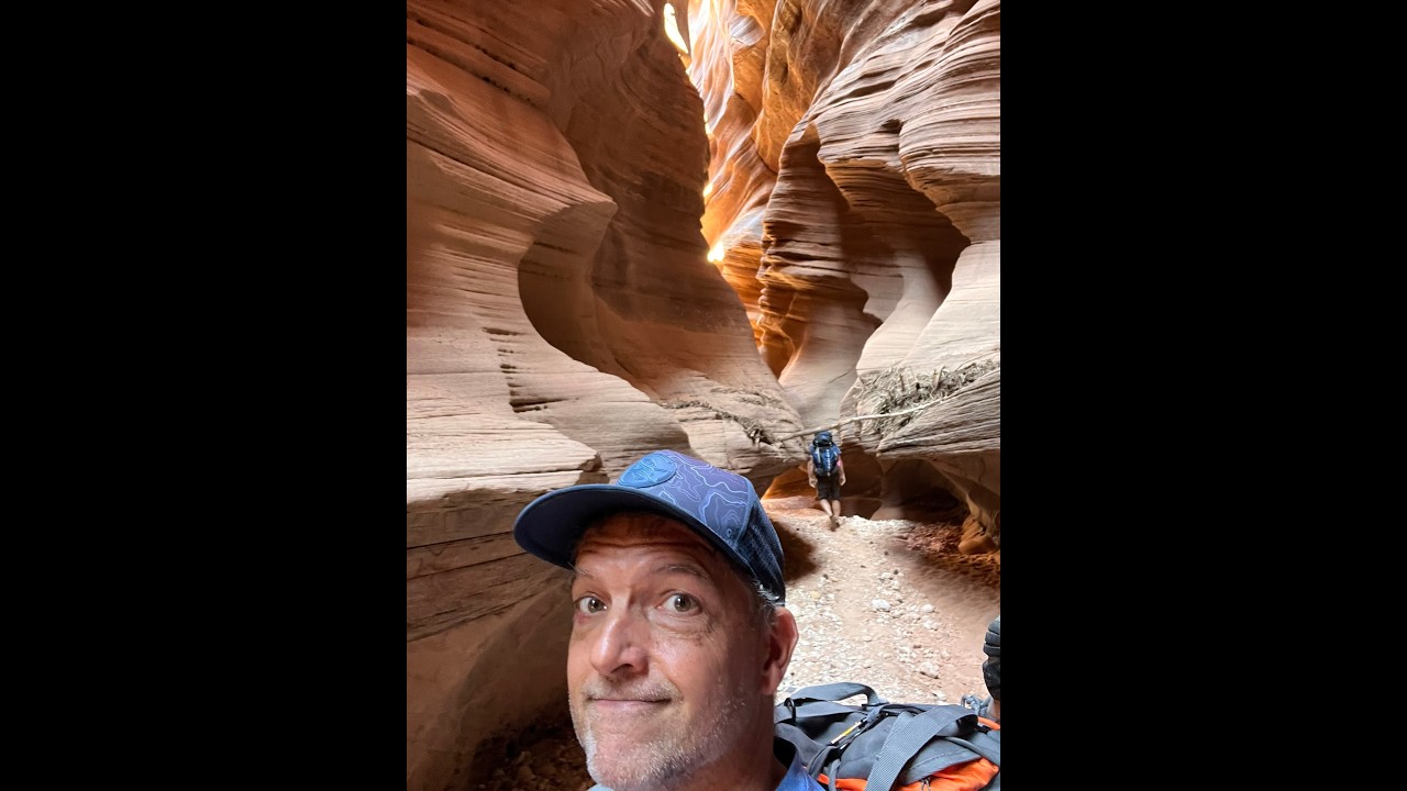 Buckskin Gulch:  Hiking the Longest Slot Canyon in the world (Day 1) part 1