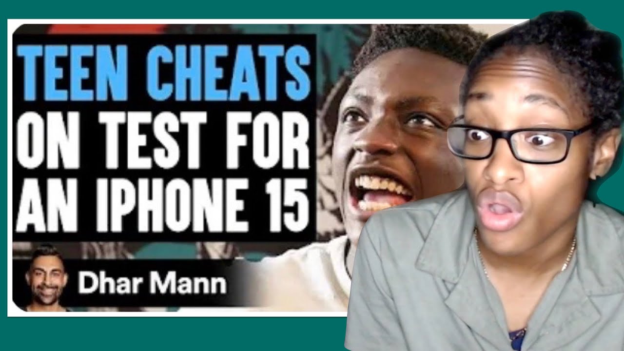 TEEN CHEATS On Test For An IPHONE 15, He Lives To Regret It | Dhar Mann Reaction