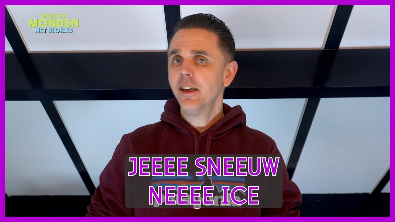 Jeee sneeuw, neee ICE!