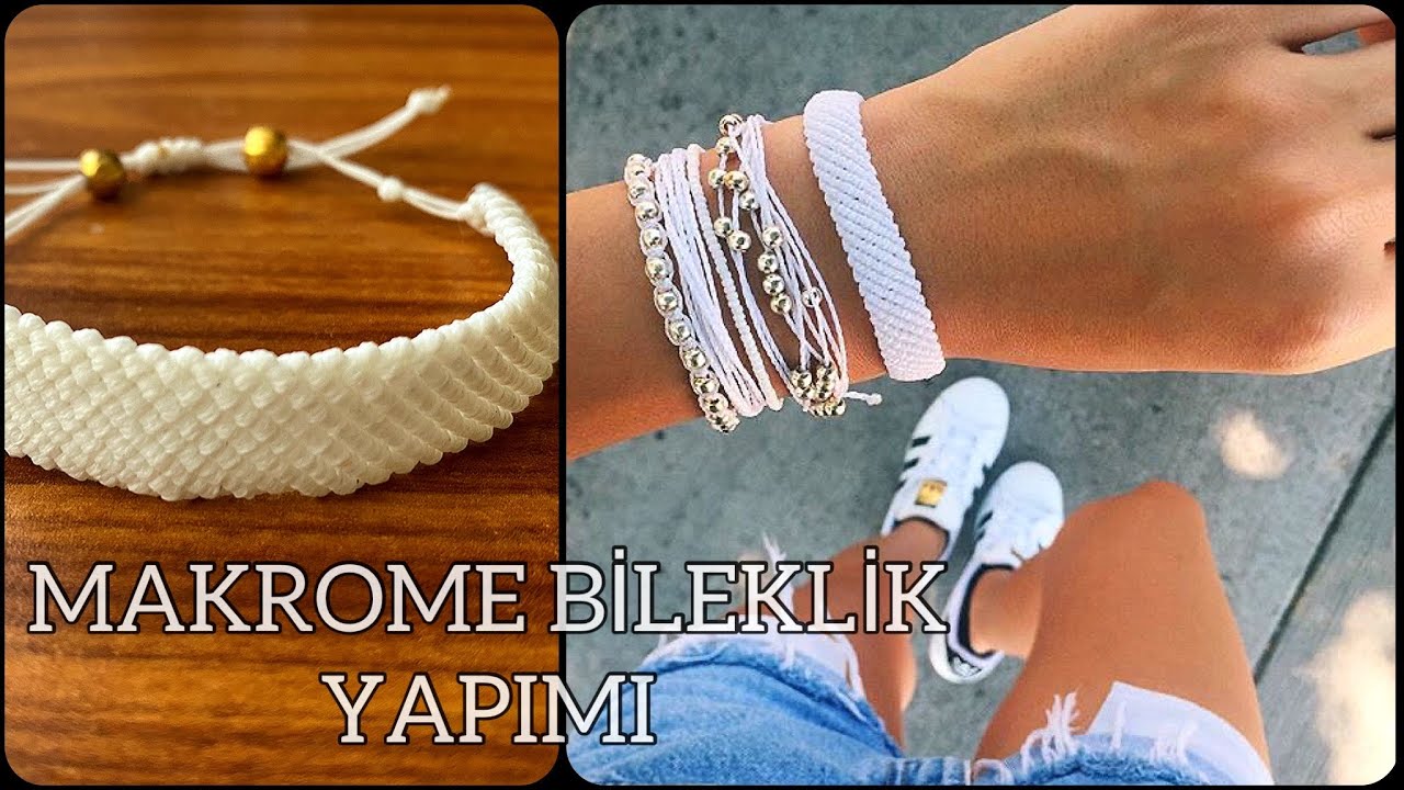 Makrome Verev Bileklik Yapımı 2 | Arkadaşlık Bilekliği Nasıl Yapılır? Friendship Bracelet Tutorial