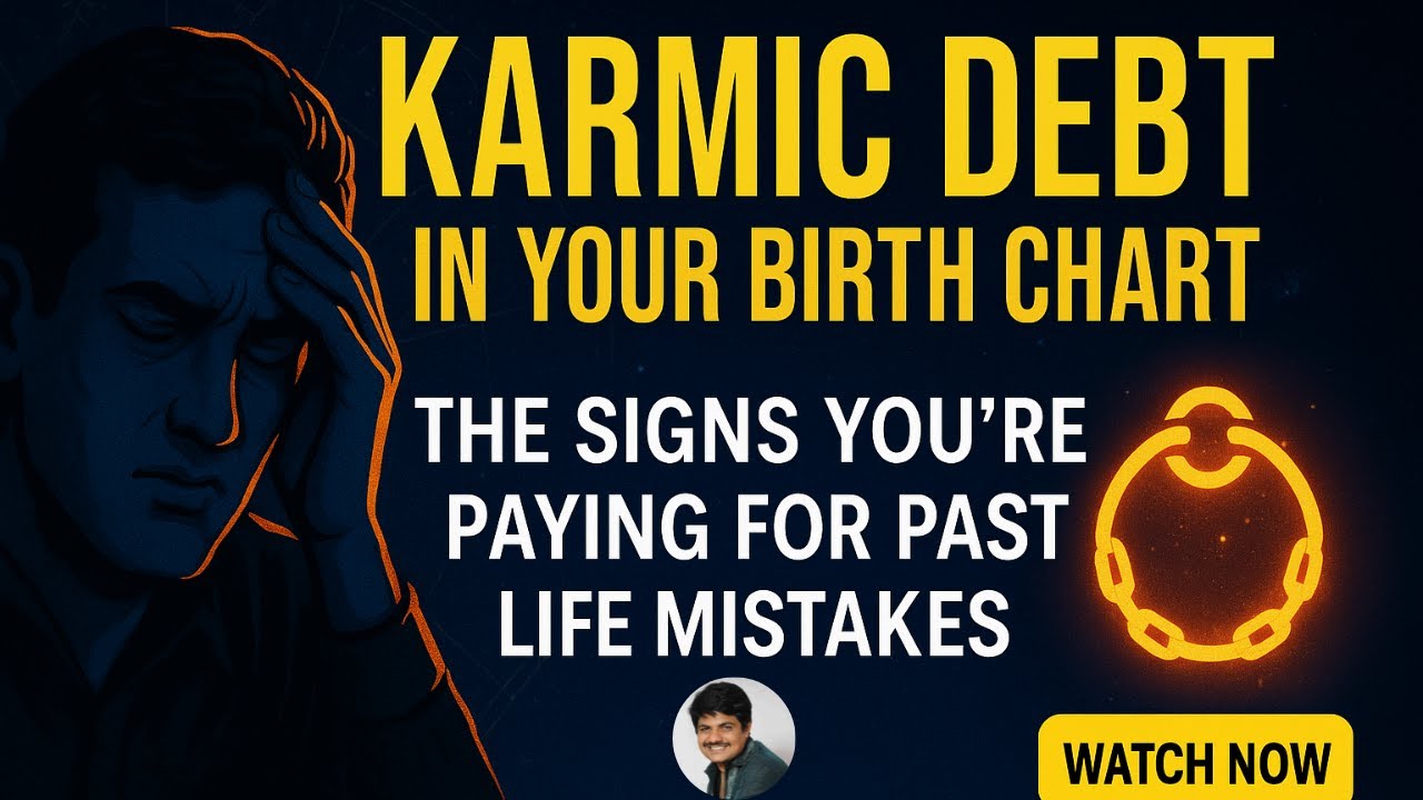 Karmic Debt Revealed 🔮 Signs You&rsquo;re Paying for Past Life Mistakes | Karmic Astrology Explained