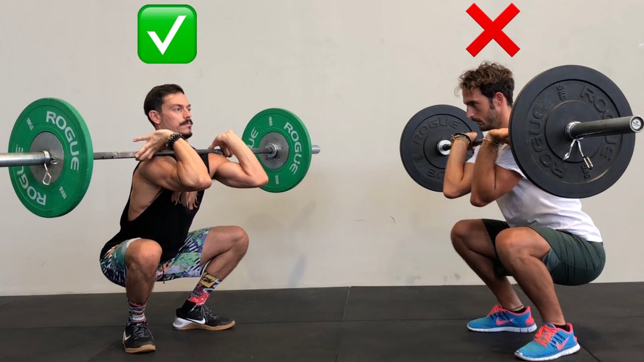 FRONT SQUAT Tutorial CrossFit®️