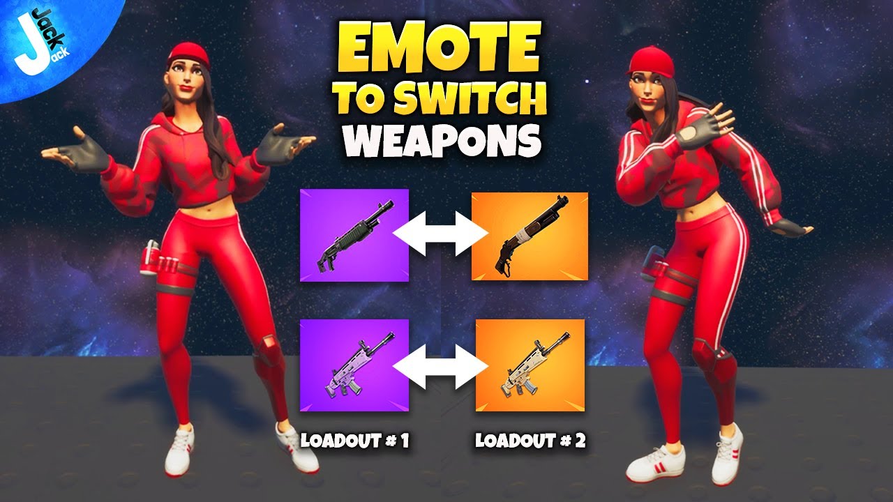 How to Emote to CHANGE & SWITCH Weapons | Fortnite Creative - Detailed Tutorial
